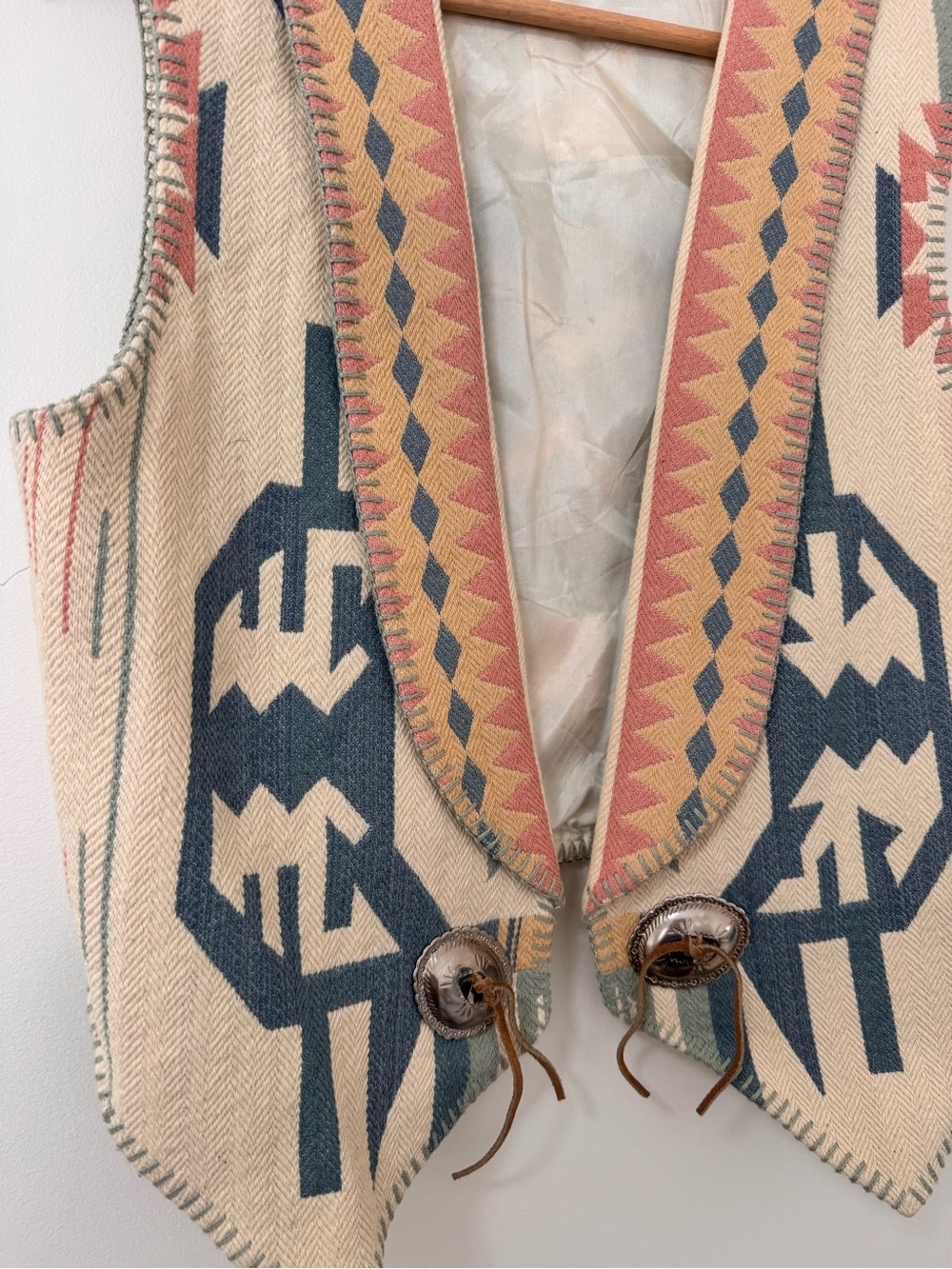 Vintage 1990s Pine Cove Authentic Dry Goods by Sharon Young vest - Picture 2 of 7